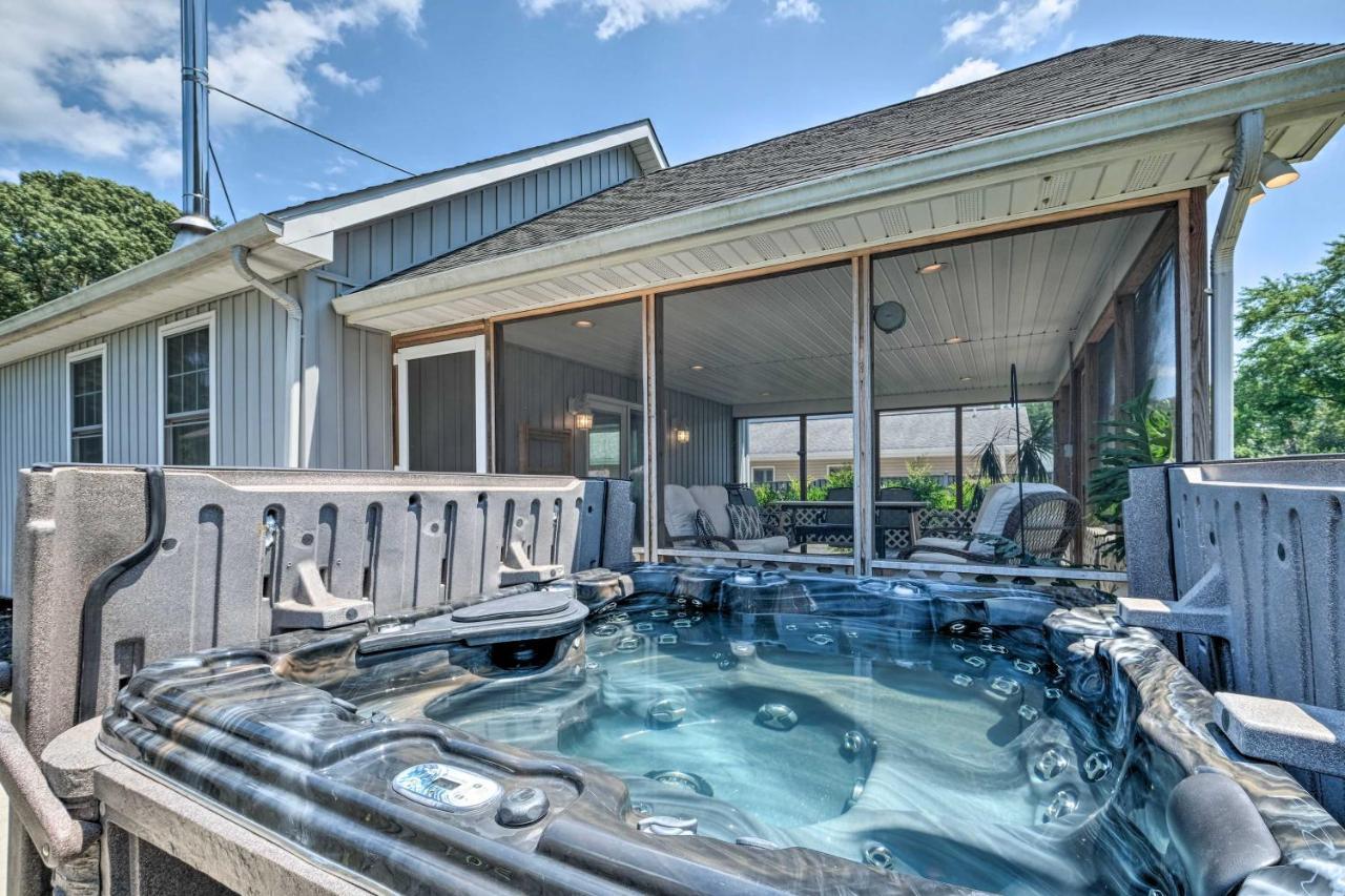 Idyllic Pasadena Retreat With Garden And Hot Tub! Villa เกลนเบอร์นี ภายนอก รูปภาพ